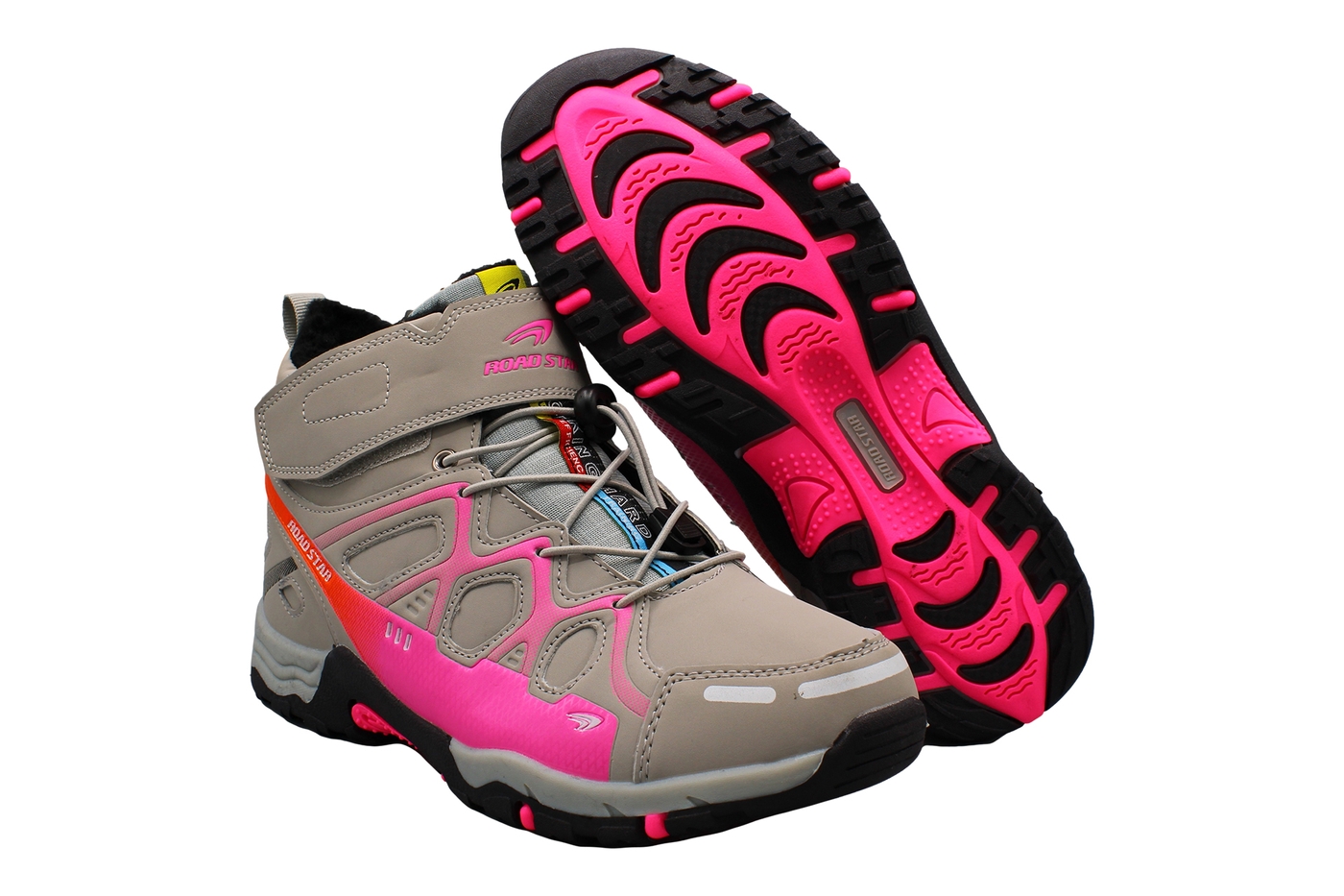 Planets 385 Winterschuh für Damen in Grau/Pink – Ansicht 5