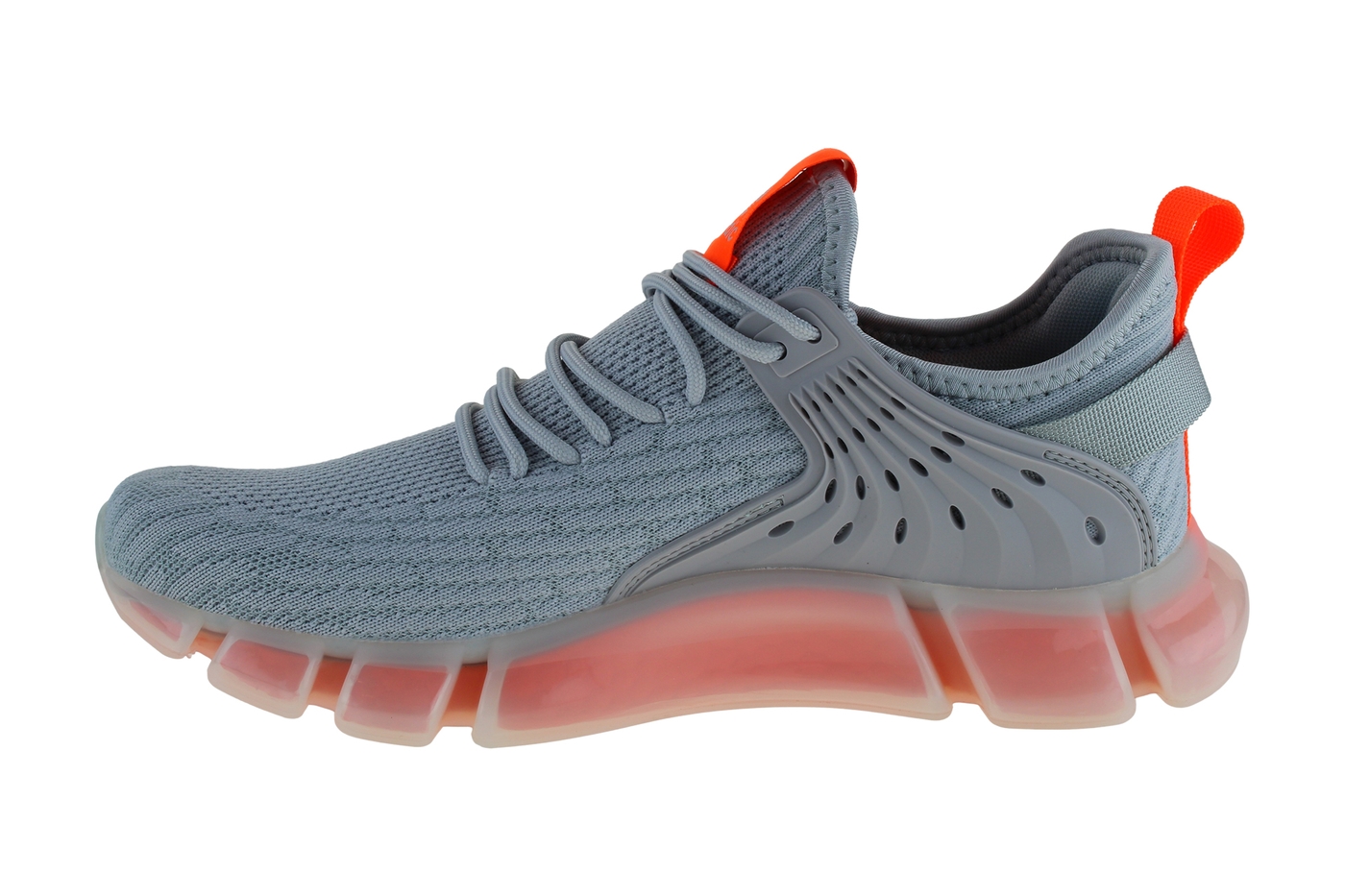 Planets 255 Sneaker für Herren in Grau/Orange – Ansicht 4