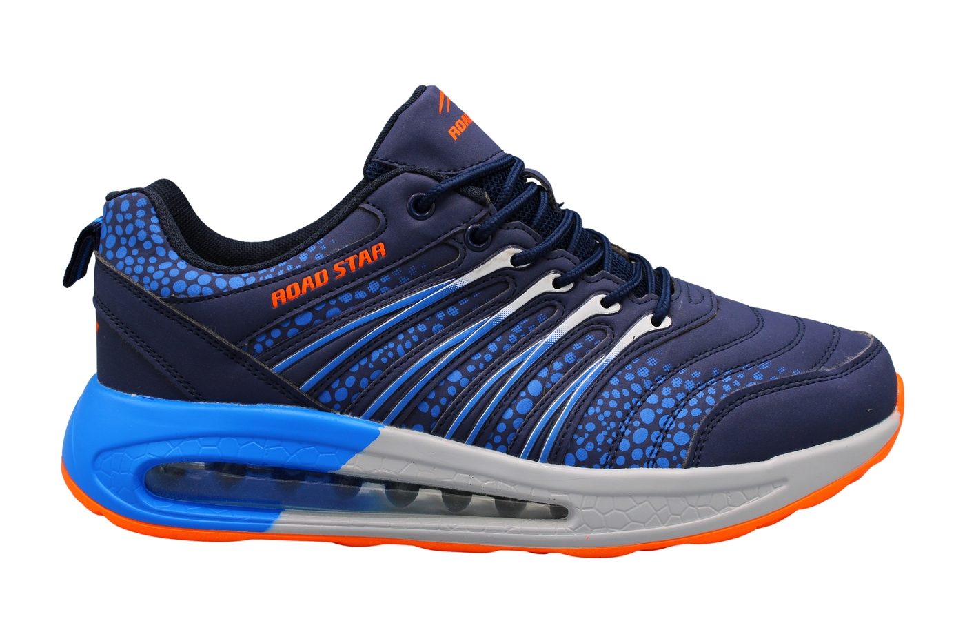 Planets 217 Sneaker für Damen & Herren in Blau/Orange – Ansicht 3