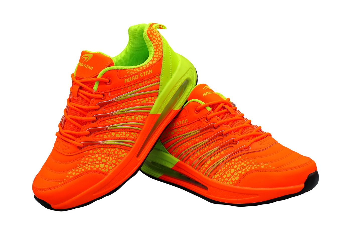 Planets 802 Sneaker für Damen & Herren in Orange/Grün – Ansicht 6