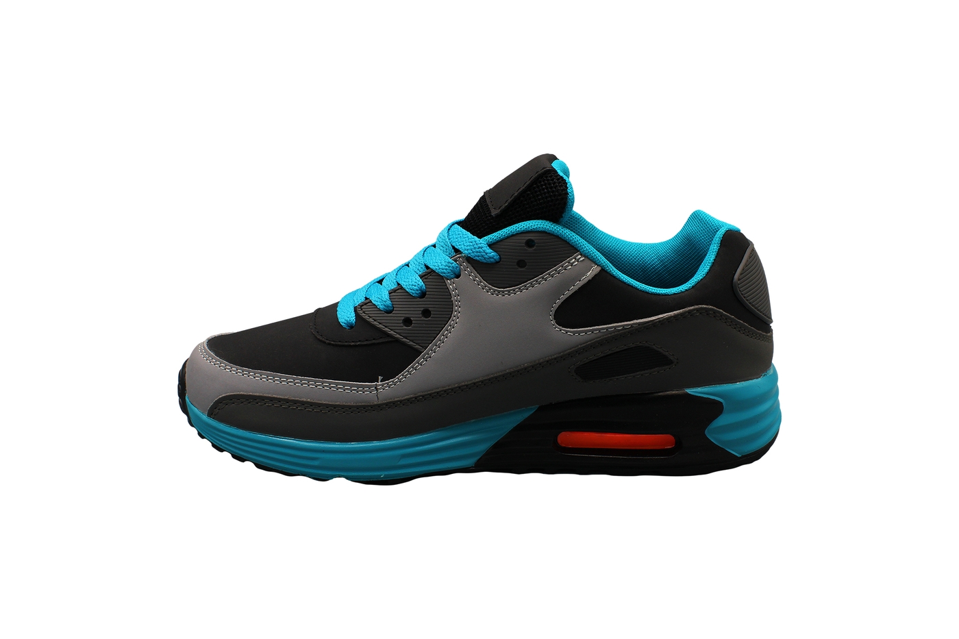 Planets 417 Sneaker für Herren in Schwarz/Blau – Ansicht 4
