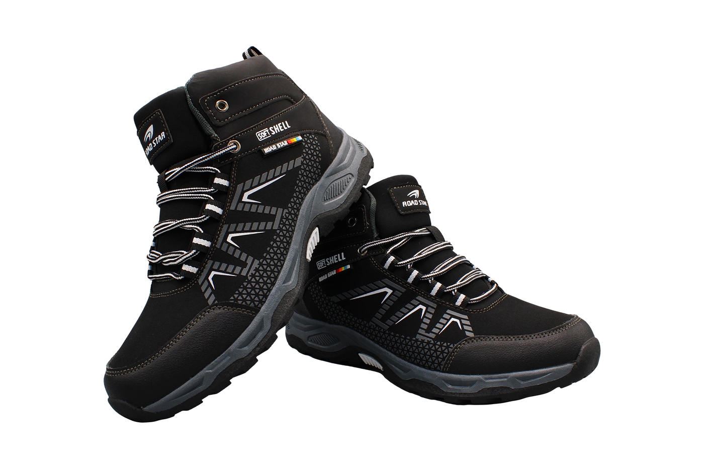 Planets 892 Winterschuh für Damen & Herren in Schwarz/Weiß – Ansicht 6