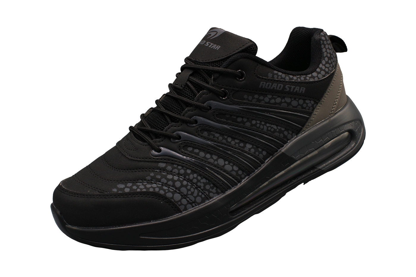 Planets 638 Sneaker für Damen & Herren in Schwarz/Grau – Ansicht 1