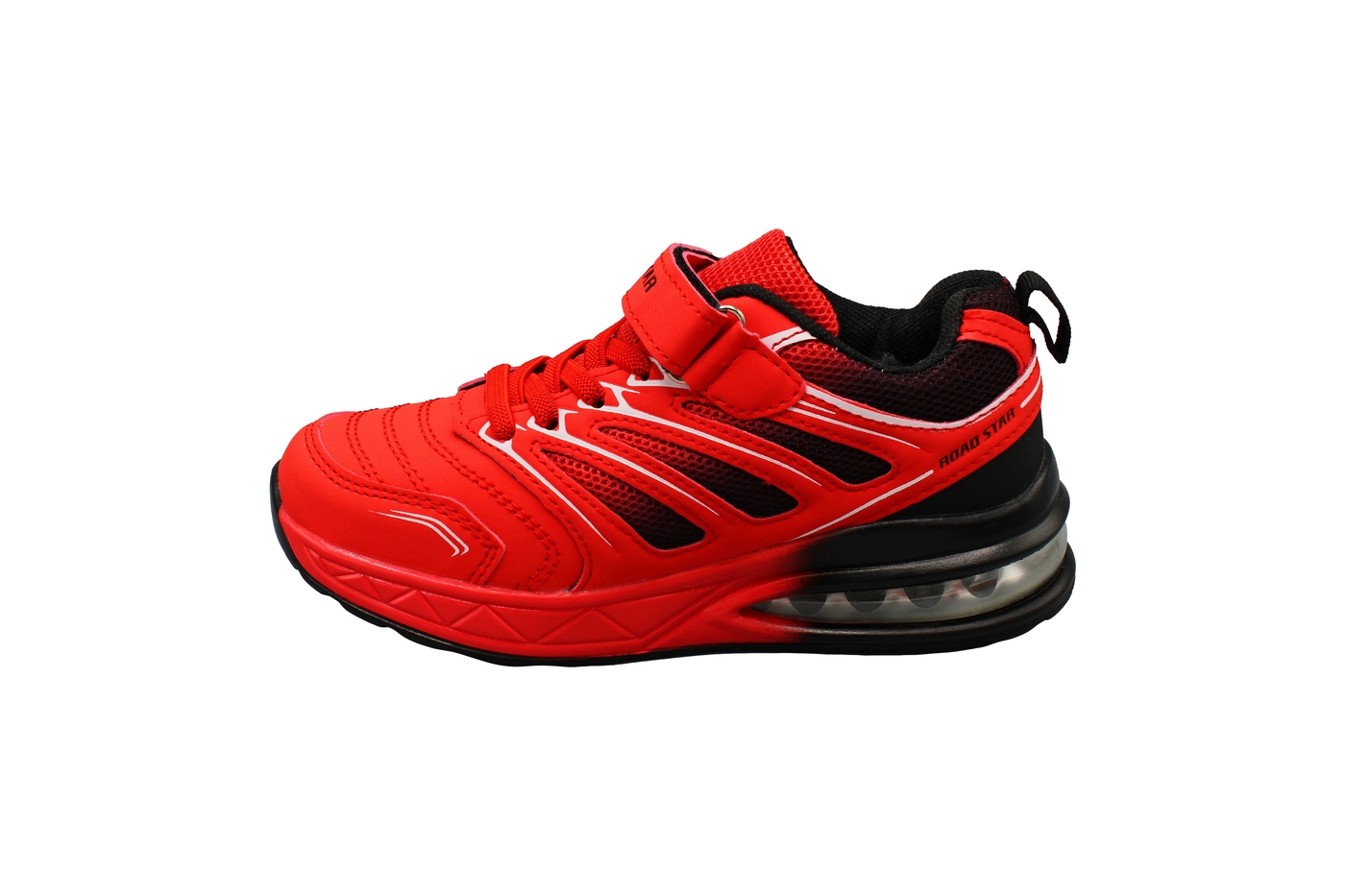 Planets 358 Sneaker für Kinder in Rot/Schwarz – Ansicht 4