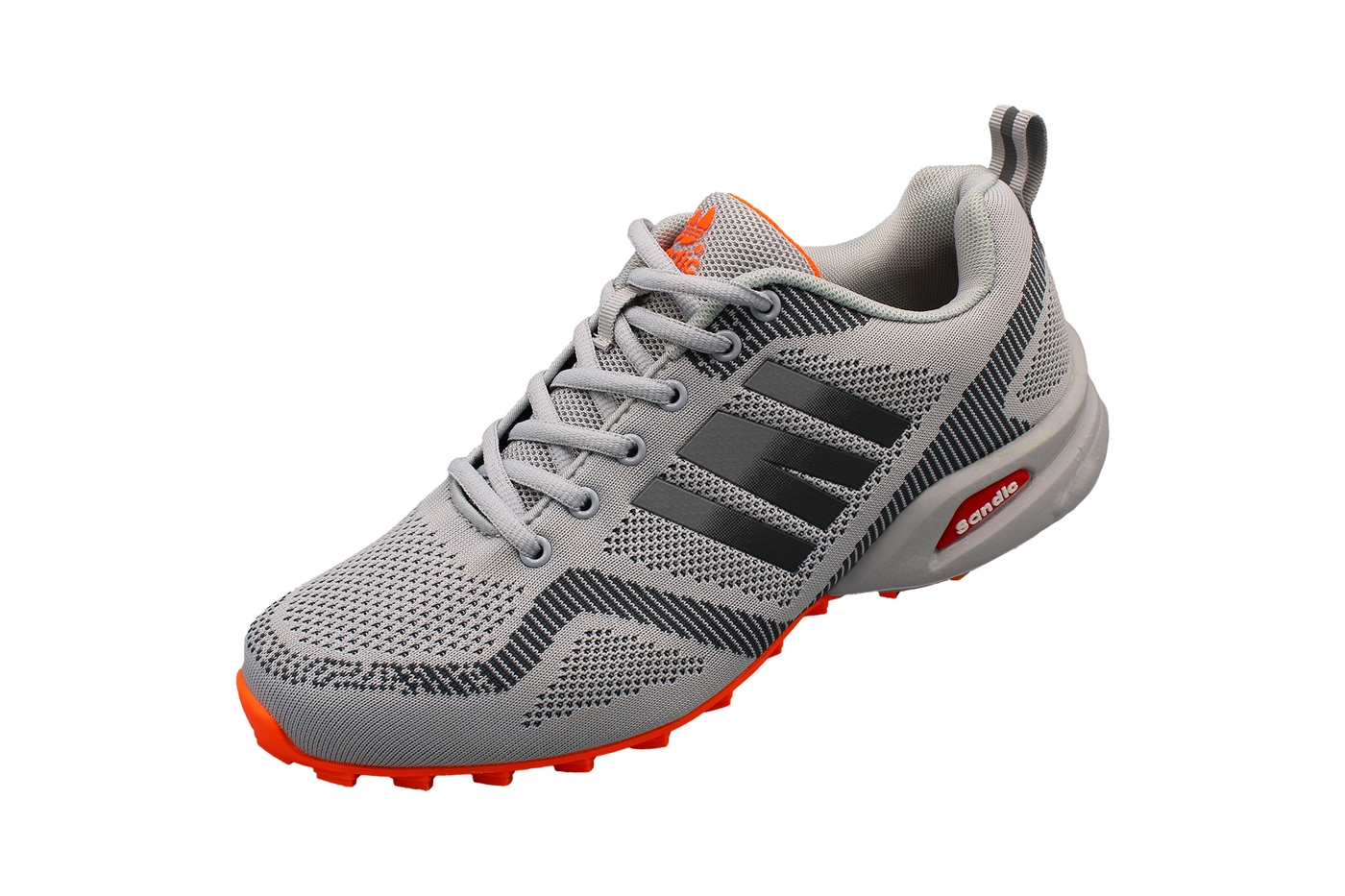 Planets 476 Sneaker für Herren in Grau/Orange – Ansicht 1