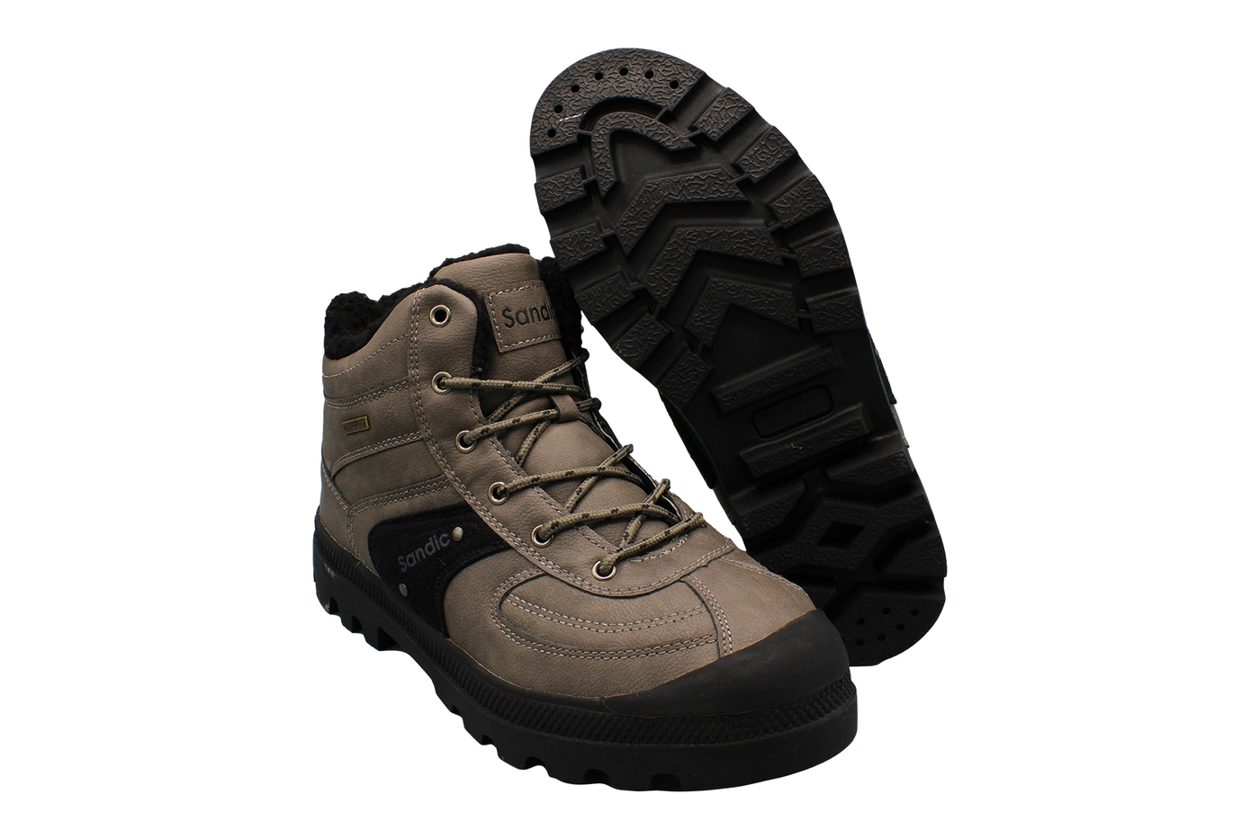Planets 369 Winterschuh für Herren in Grau – Ansicht 5