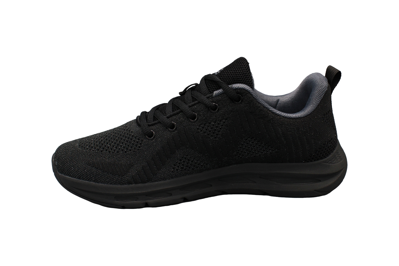 Planets 506 Sneaker für Herren in Schwarz/Grau – Ansicht 4