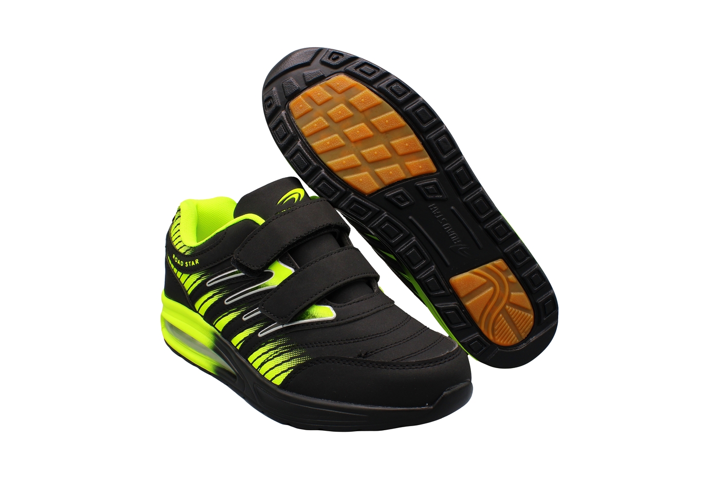 Planets 304 Sneaker für Damen & Herren in Schwarz/Grün – Ansicht 5