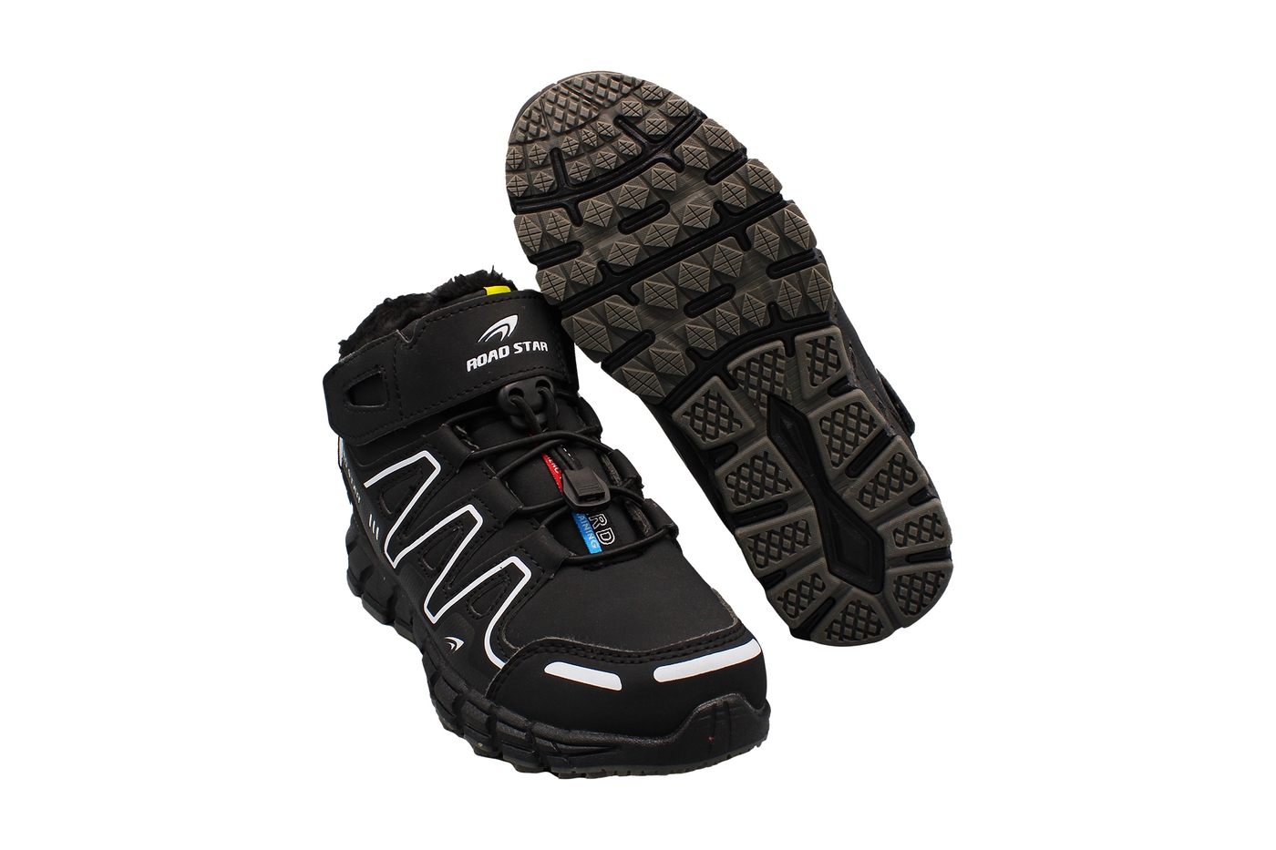 Planets 824 Winterschuh für Kinder in Schwarz/Weiß – Ansicht 5