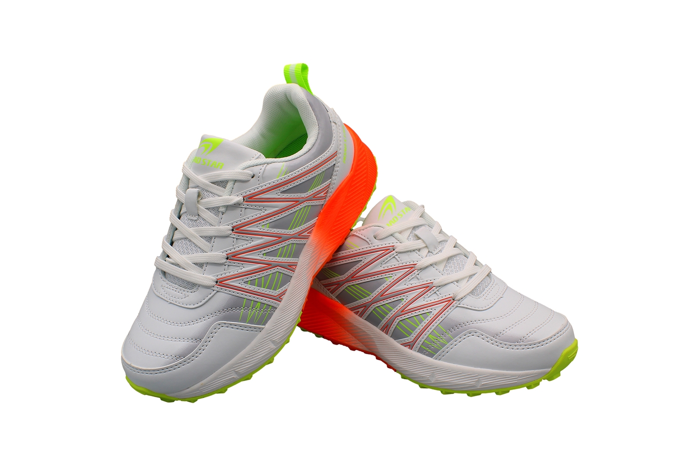 Planets 524 Sneaker für Damen & Herren in Weiß/Grün – Ansicht 6