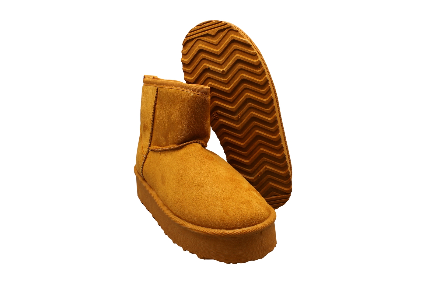 Planets 048 Winterstiefel für Damen in Camel – Ansicht 10
