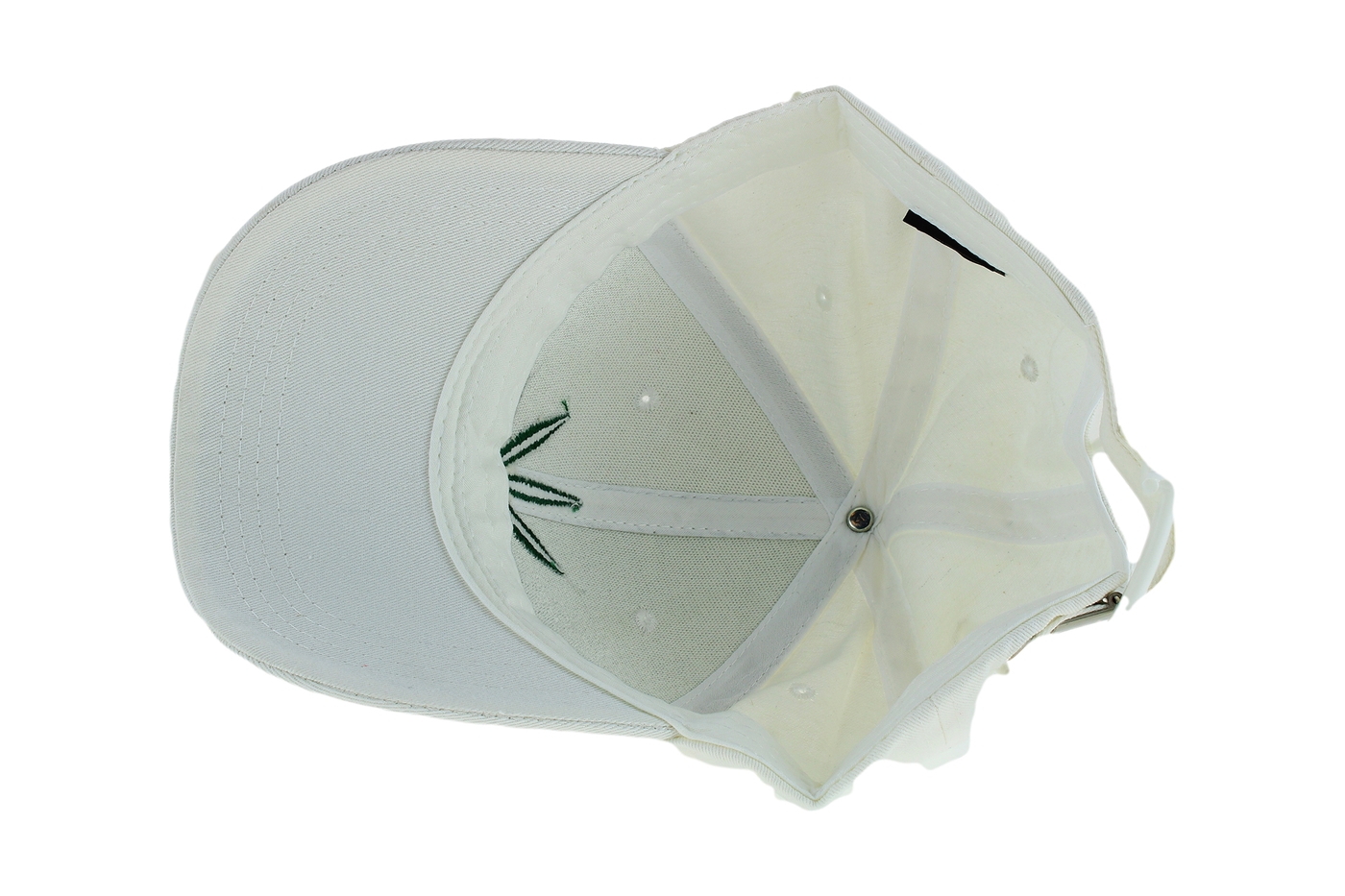 Planets Cap 013 Weed Basecap in Weiß – Ansicht 3