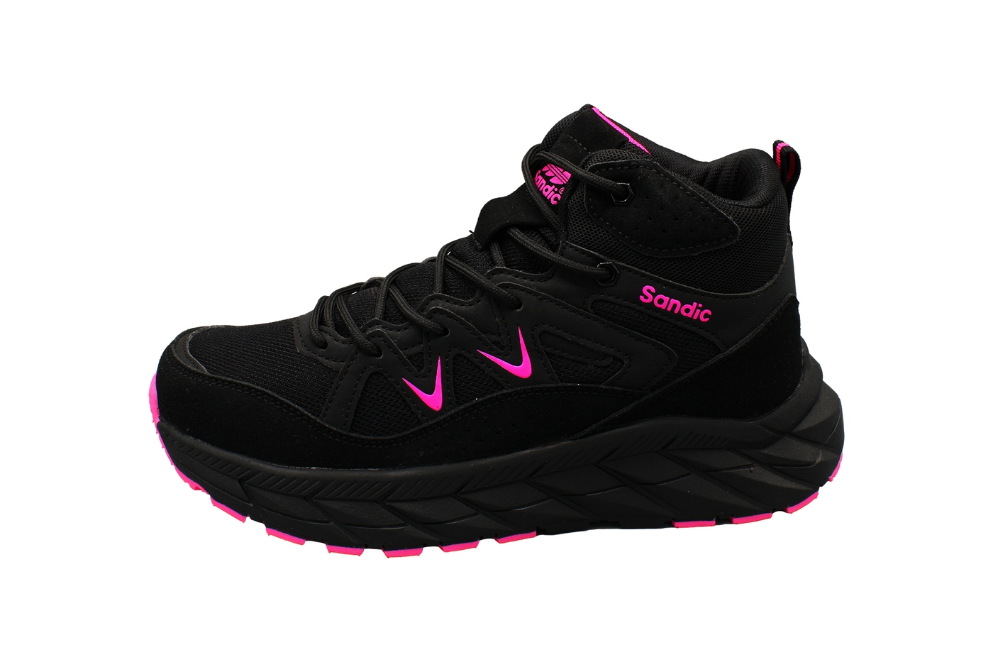 Planets 539 Sneaker für Damen in Schwarz/Pink – Ansicht 3