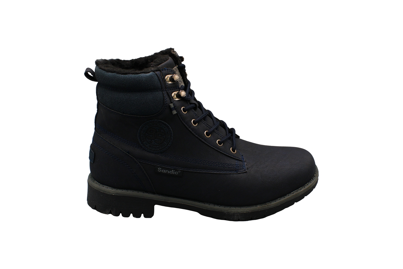 Planets 443 Winterschuh für Herren in Blau – Ansicht 3