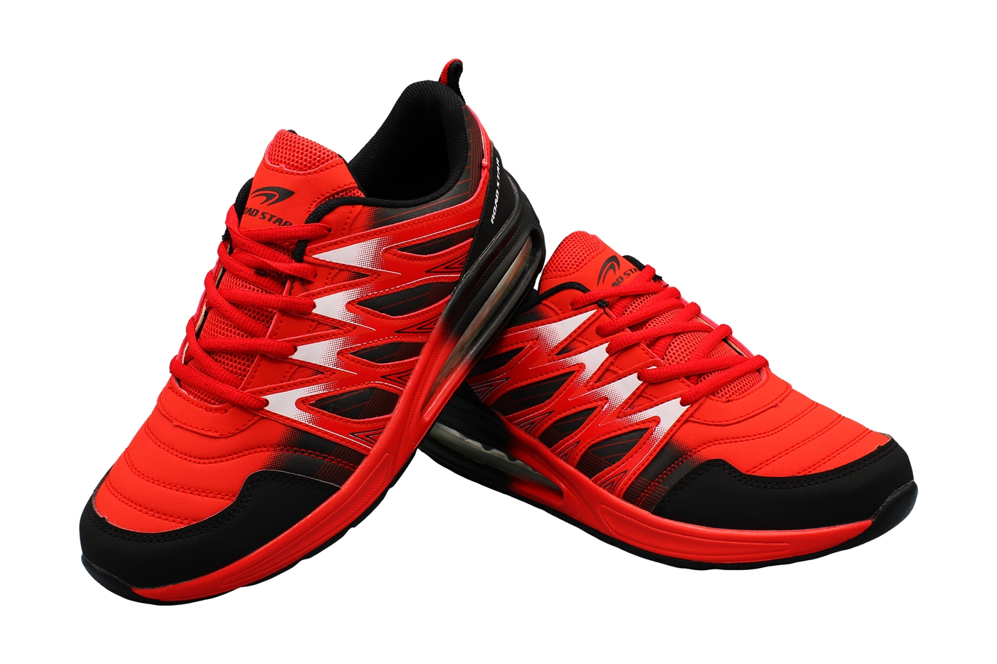 Planets 814 Sneaker für Damen & Herren in Rot/Schwarz – Ansicht 6