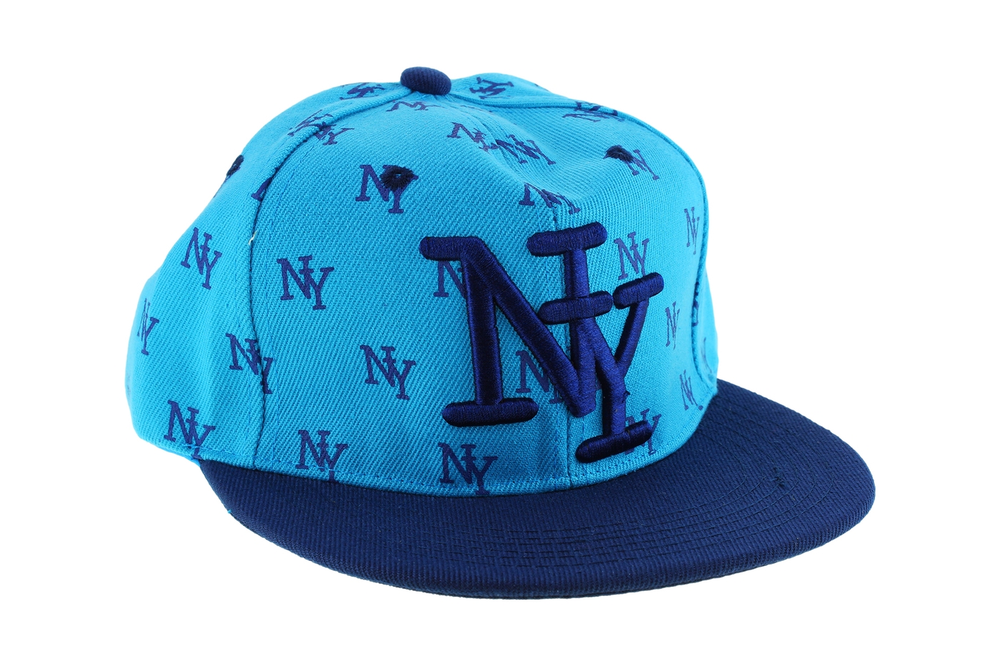 Planets Cap 006 NY Basecap in Blau – Ansicht 1