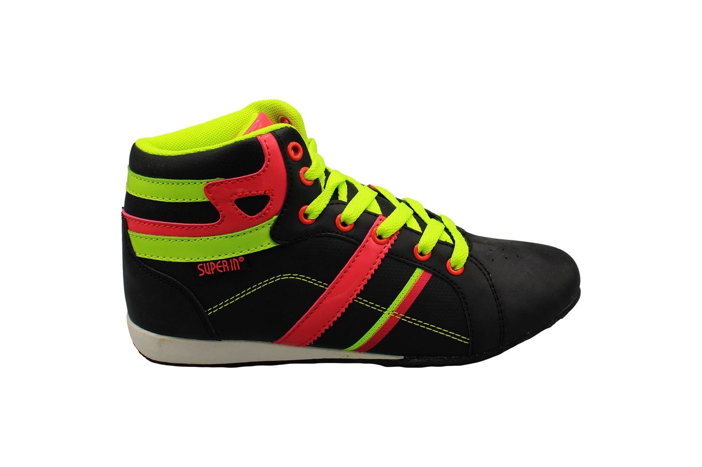 Planets 350 Sneaker für Damen in Schwarz/Rot – Ansicht 3
