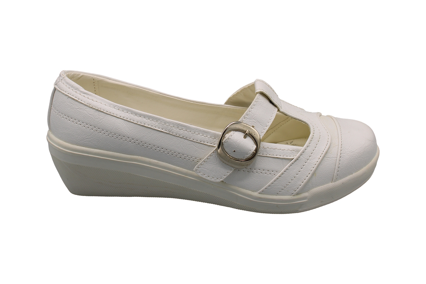 Planets 557 Ballerinas für Damen in Weiß – Ansicht 3