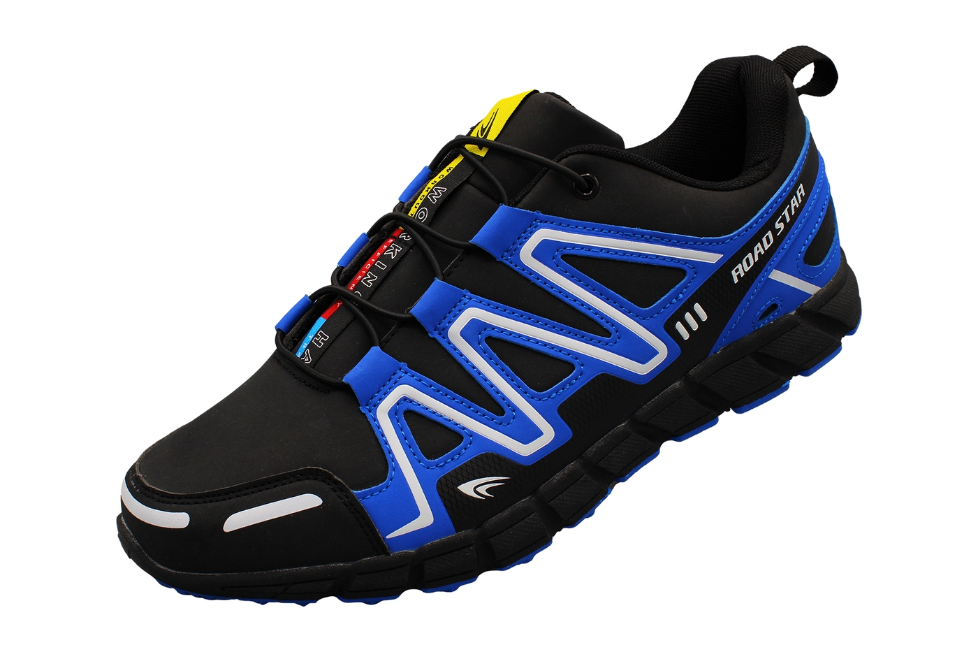 Planets 558 Sneaker für Herren in Schwarz/Blau – Ansicht 1