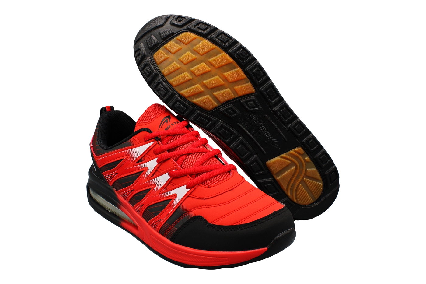 Planets 814 Sneaker für Damen & Herren in Rot/Schwarz – Ansicht 5