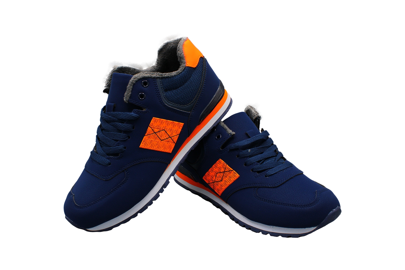 Planets 509 Winterschuh für Damen & Herren in Blau/Orange – Ansicht 6