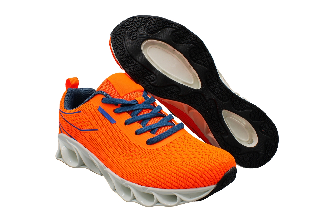 Planets 835 Sneaker für Damen & Herren in Orange/Blau – Ansicht 5