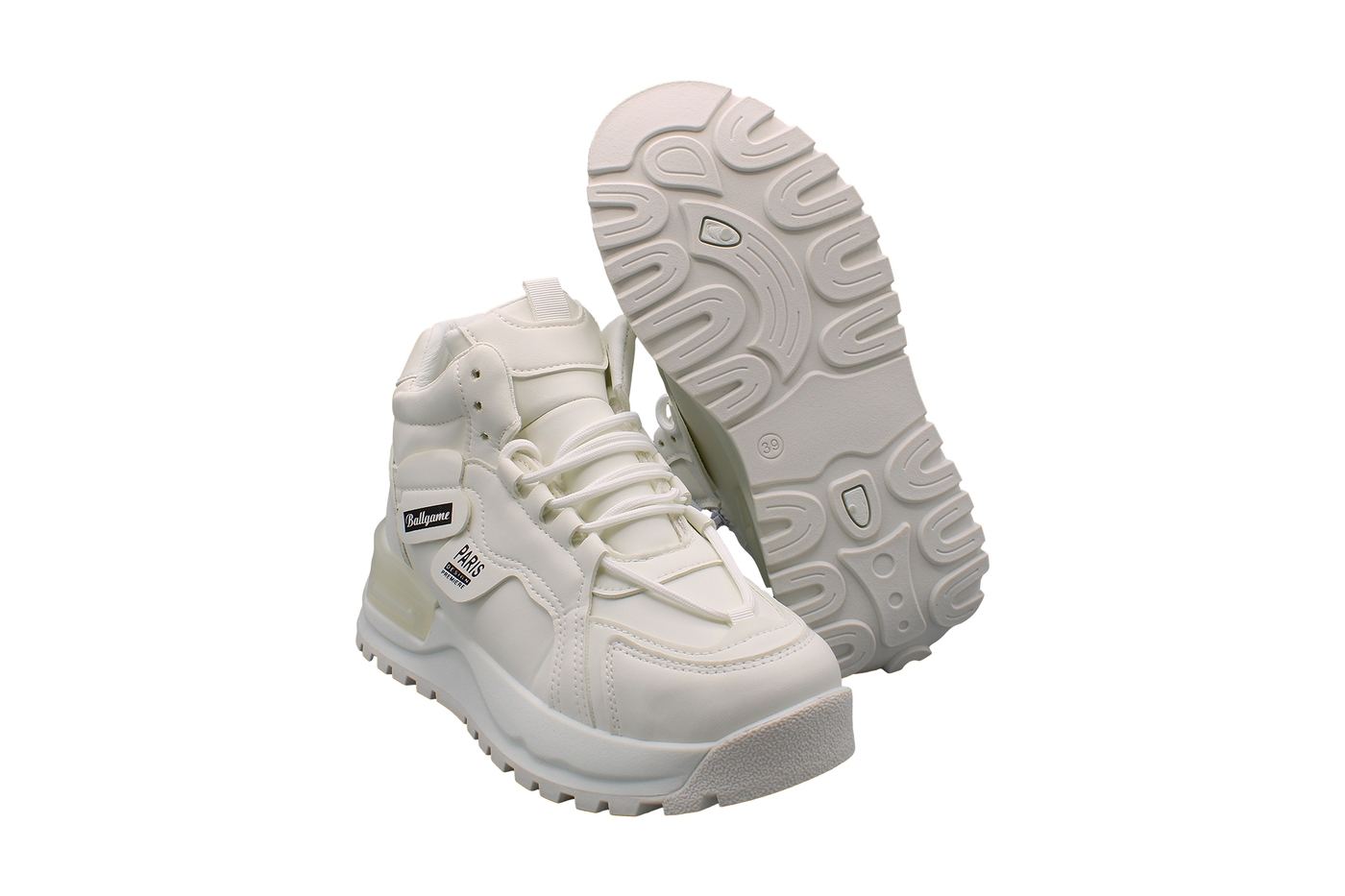 Planets 832 Wintersneaker für Damen in Weiß – Ansicht 5