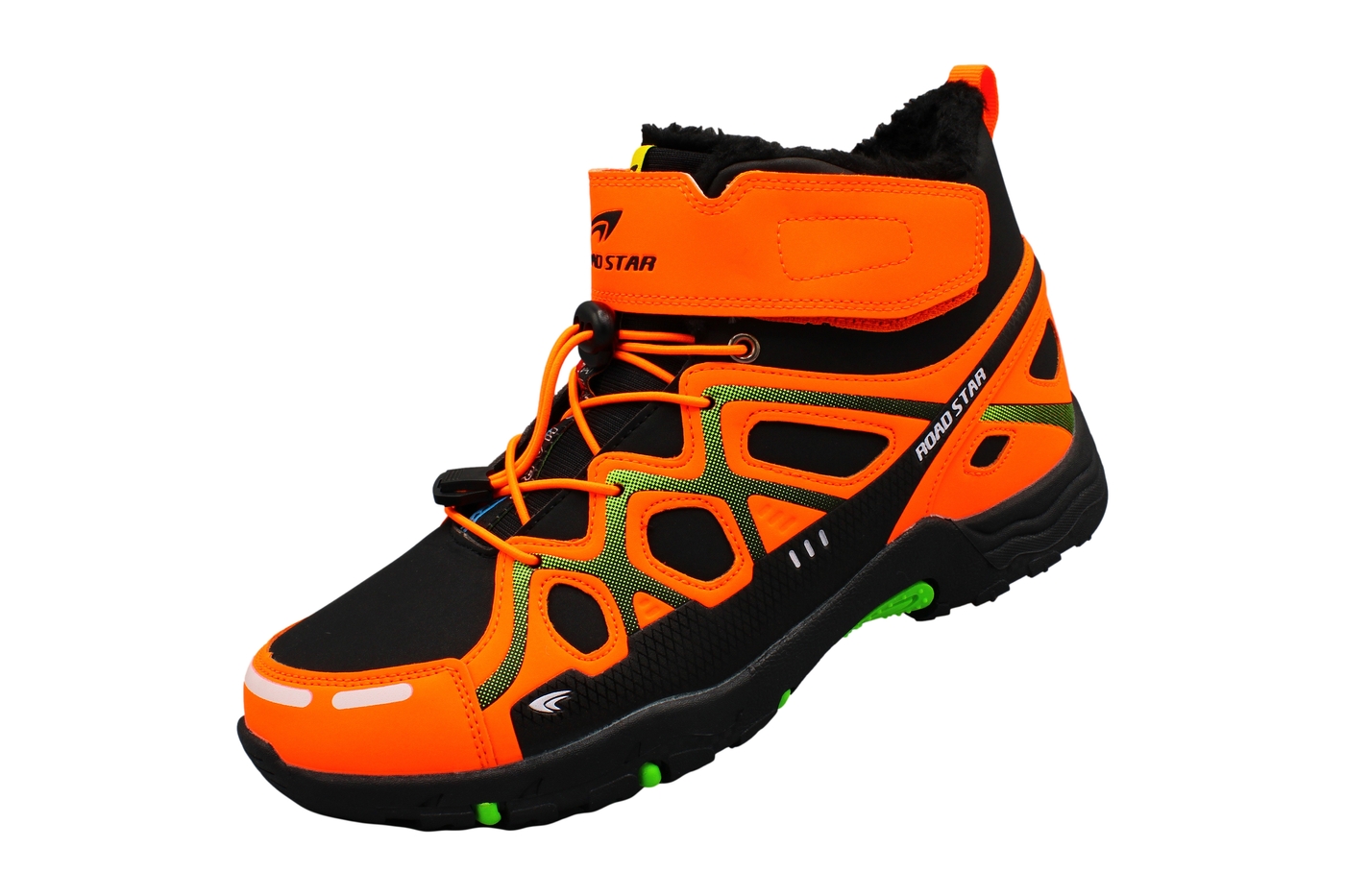 Schwarz/Orange