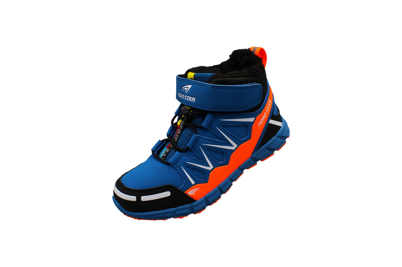 Planets 082 Winterschuh für Damen & Herren in Blau/Orange – Ansicht 7