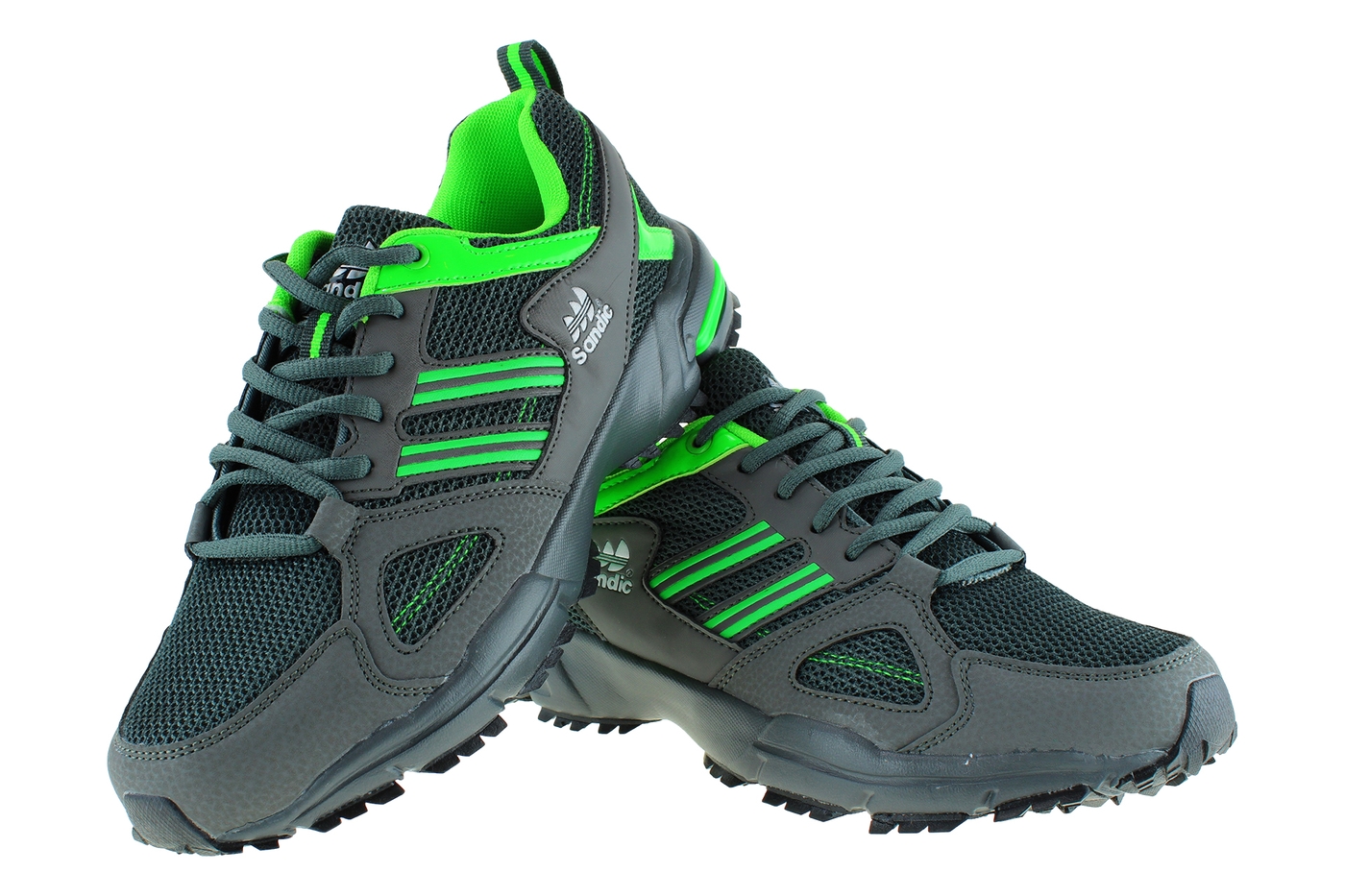 Planets 899 Sneaker für Damen & Herren in Schwarz/Grün – Ansicht 6