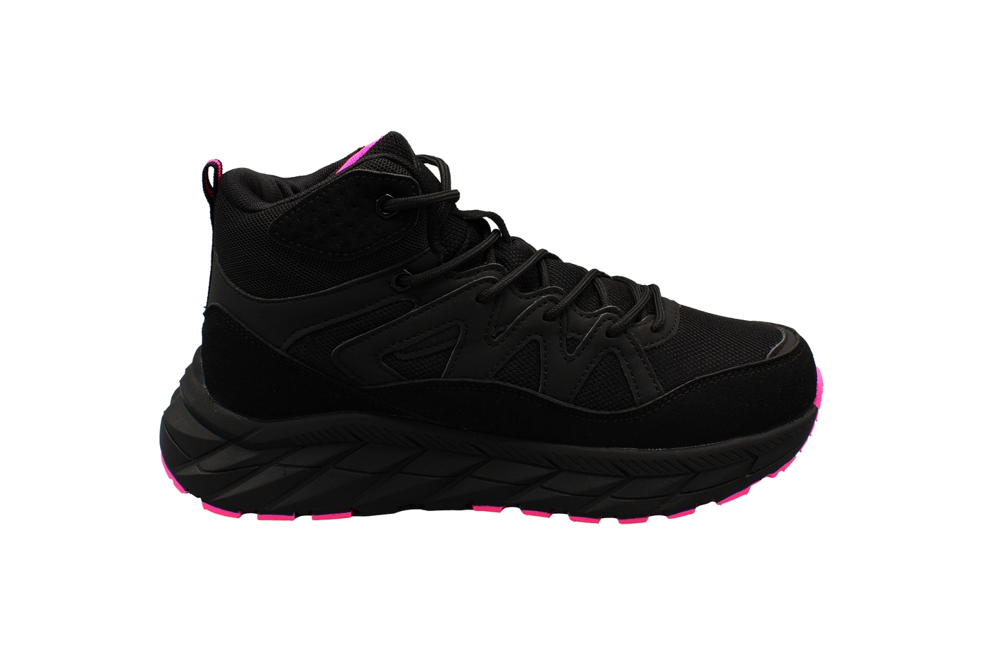 Planets 539 Sneaker für Damen in Schwarz/Pink – Ansicht 4