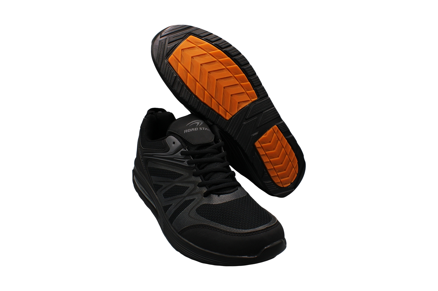 Planets 067 Sneaker für Damen & Herren in Übergröße in Schwarz – Ansicht 11
