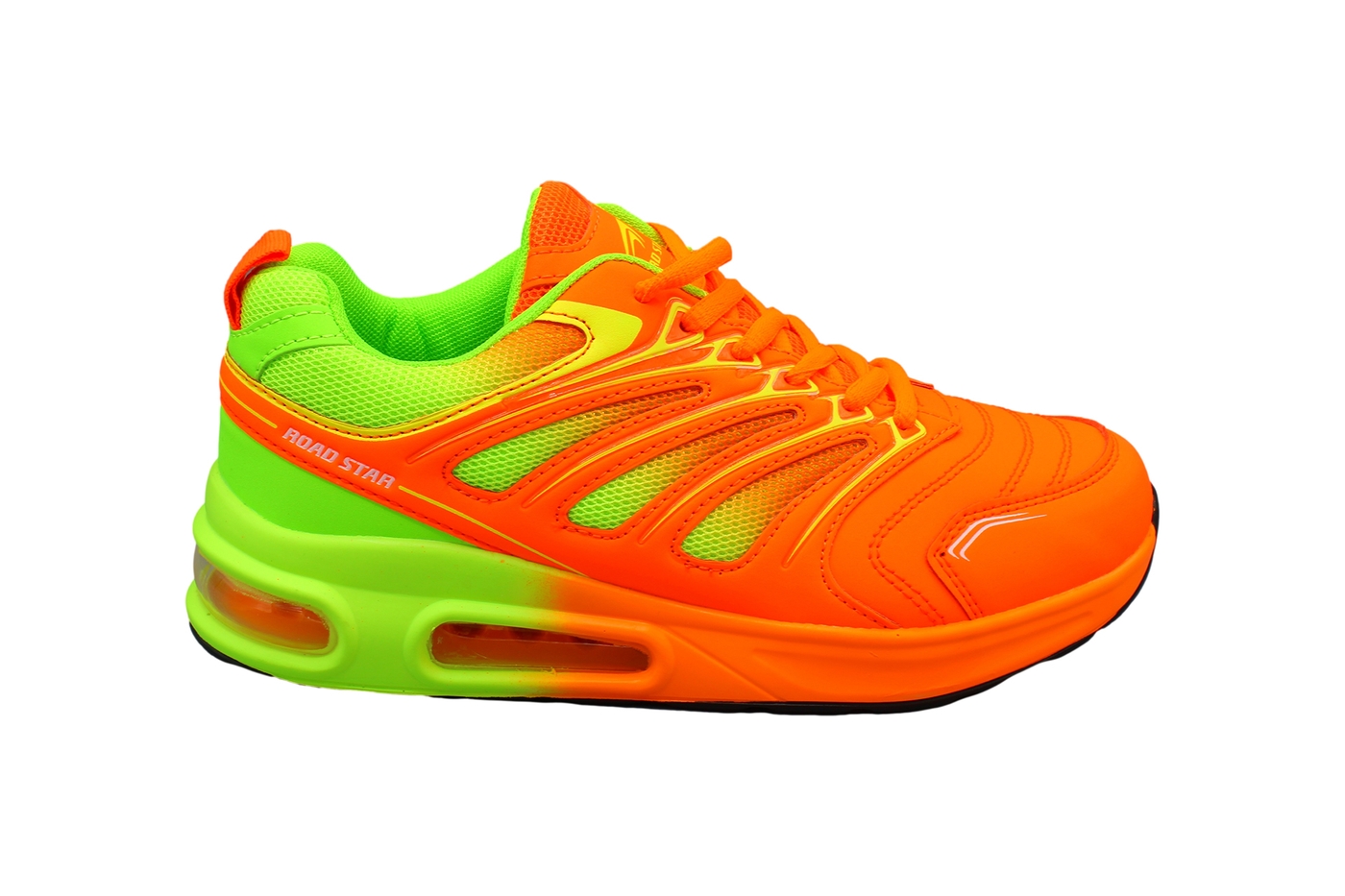 Planets 274 Sneaker für Damen & Herren in Orange/Grün – Ansicht 3