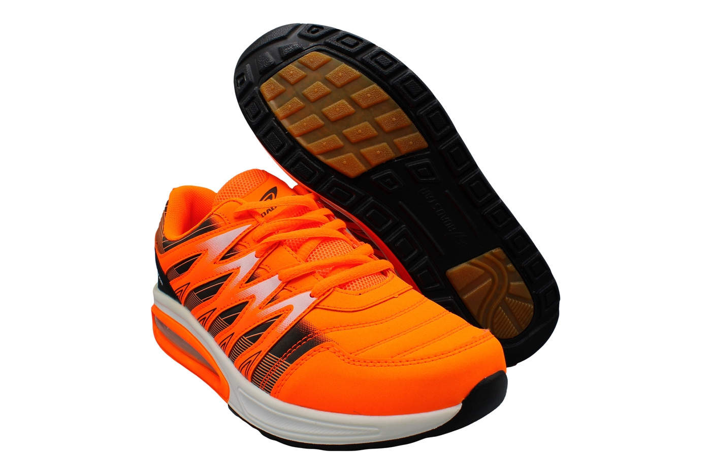 Planets 002 Sneaker für Damen & Herren in Orange/Schwarz – Ansicht 18