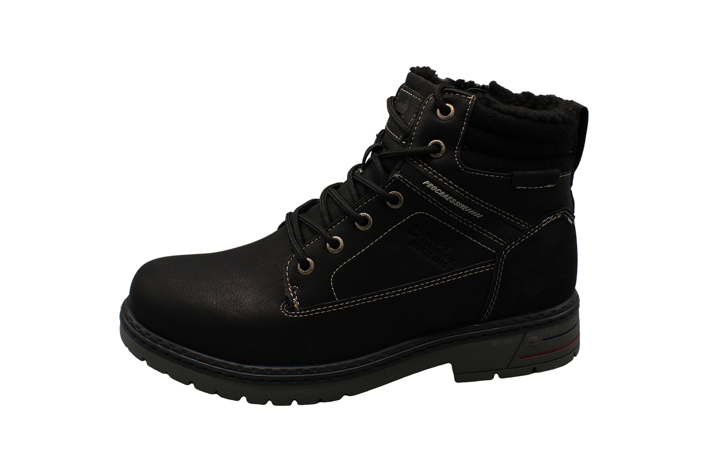 Planets 401 Winterschuh für Herren in Schwarz – Ansicht 3