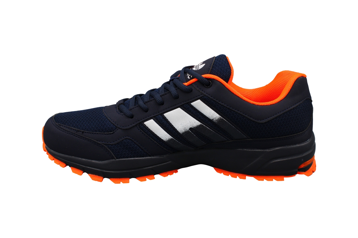 Planets 644 Sneaker für Herren in Übergröße in Blau/Orange – Ansicht 4