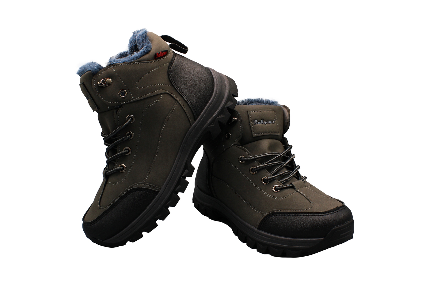 Planets 889 Winterschuh für Herren in Grau – Ansicht 6