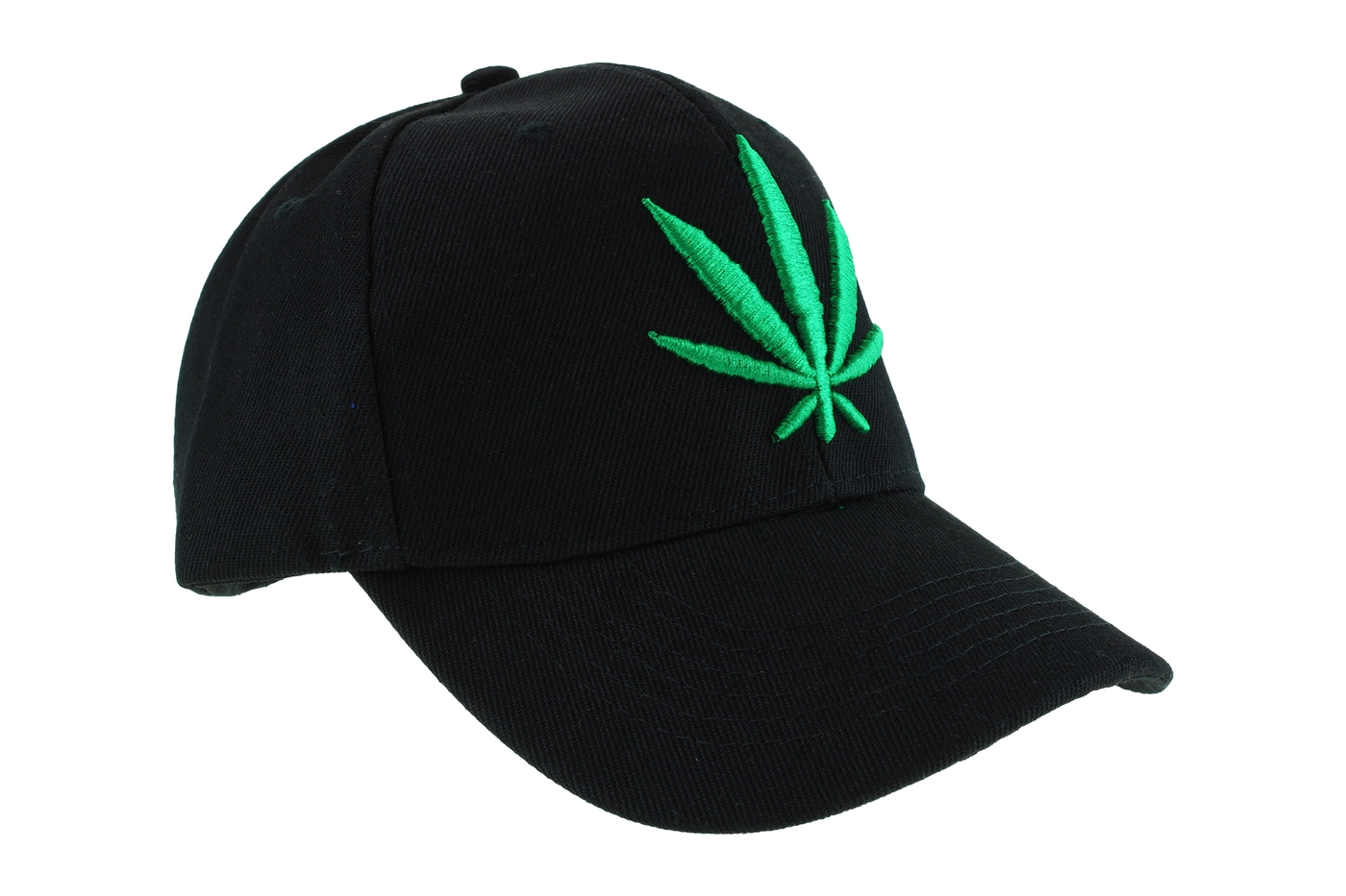 Planets Cap 015 Weed Basecap in Schwarz – Ansicht 1