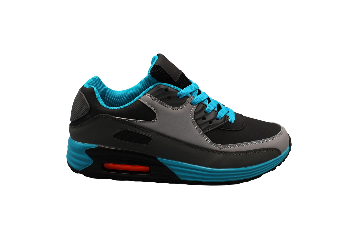 Planets 417 Sneaker für Herren in Schwarz/Blau – Ansicht 3