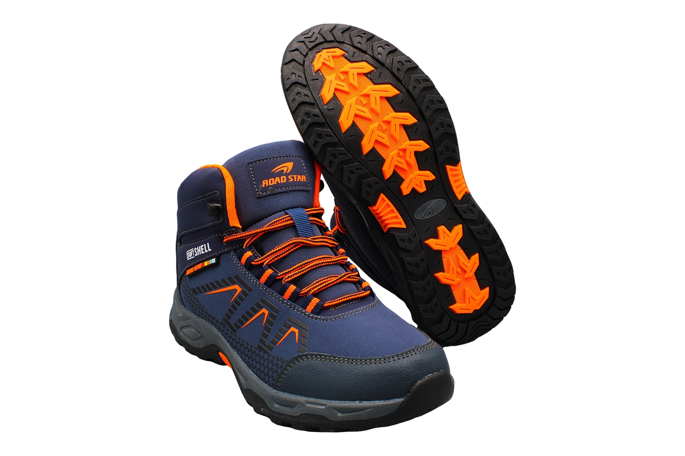 Planets 004 Winterschuh für Damen & Herren in Blau/Rot – Ansicht 14