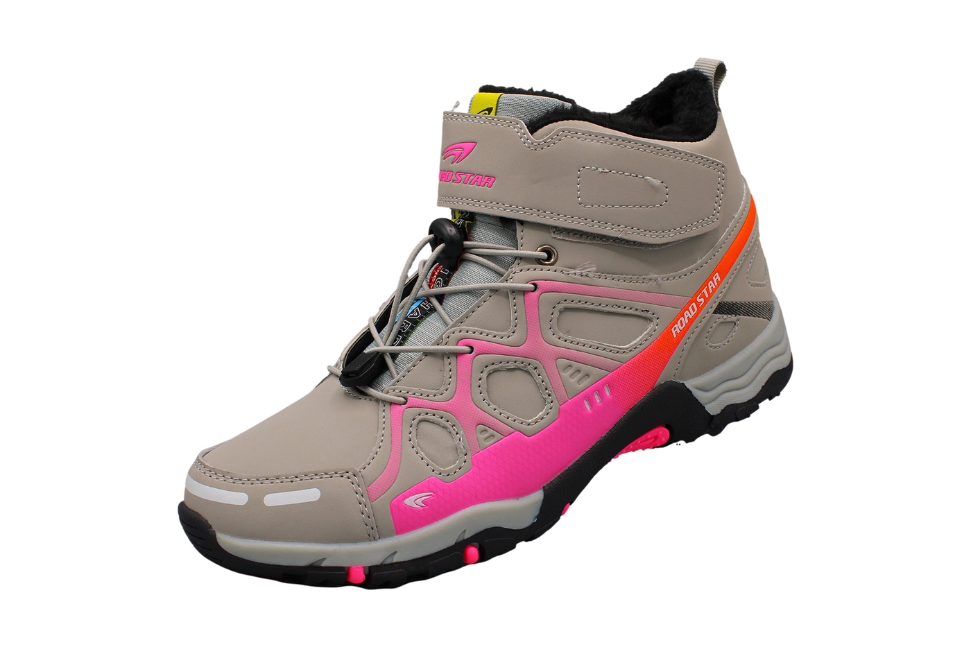 Planets 385 Winterschuh für Damen in Grau/Pink – Ansicht 1