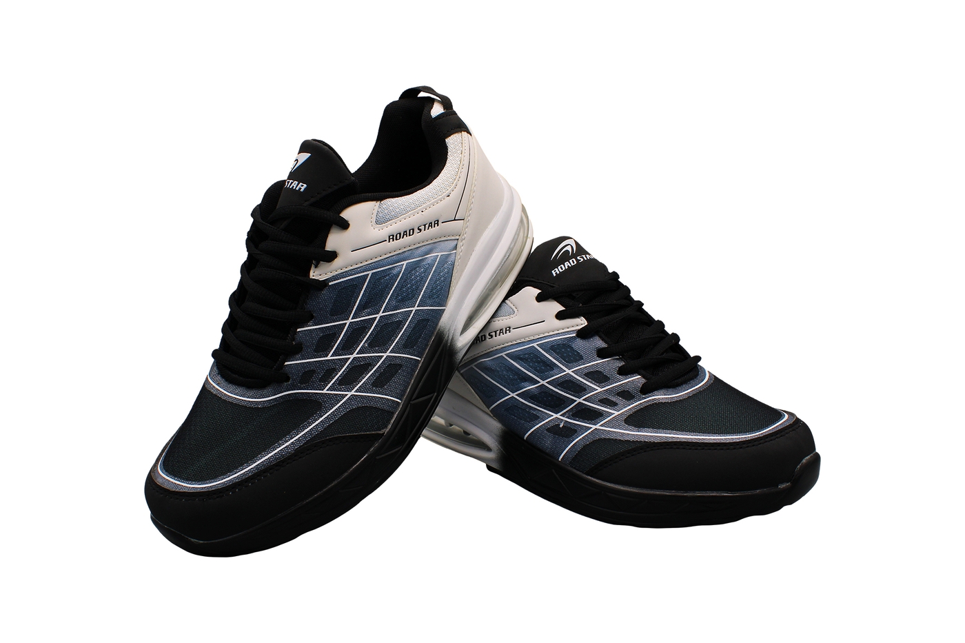 Planets 560 Sneaker für Herren in Schwarz/Weiß – Ansicht 6