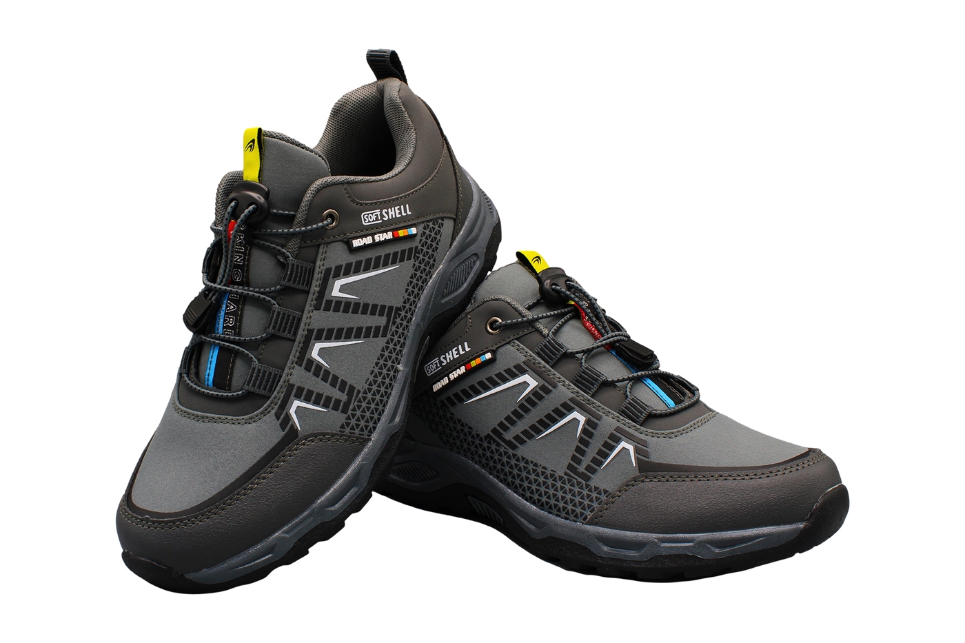 Planets 614 Trekking-Sneaker für Damen & Herren in Grau/Weiß – Ansicht 6