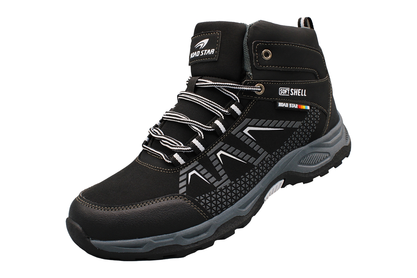 Planets 004 Winterschuh für Damen & Herren in Schwarz/Weiß – Ansicht 5