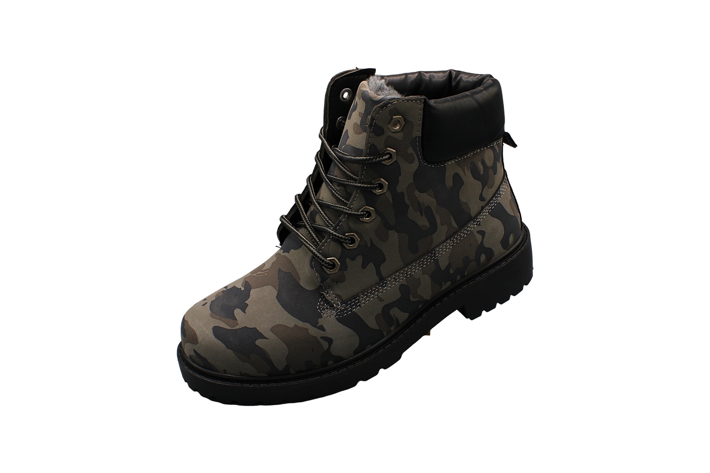 Planets 867 Winterschuh für Damen in Camouflage/Schwarz – Ansicht 1