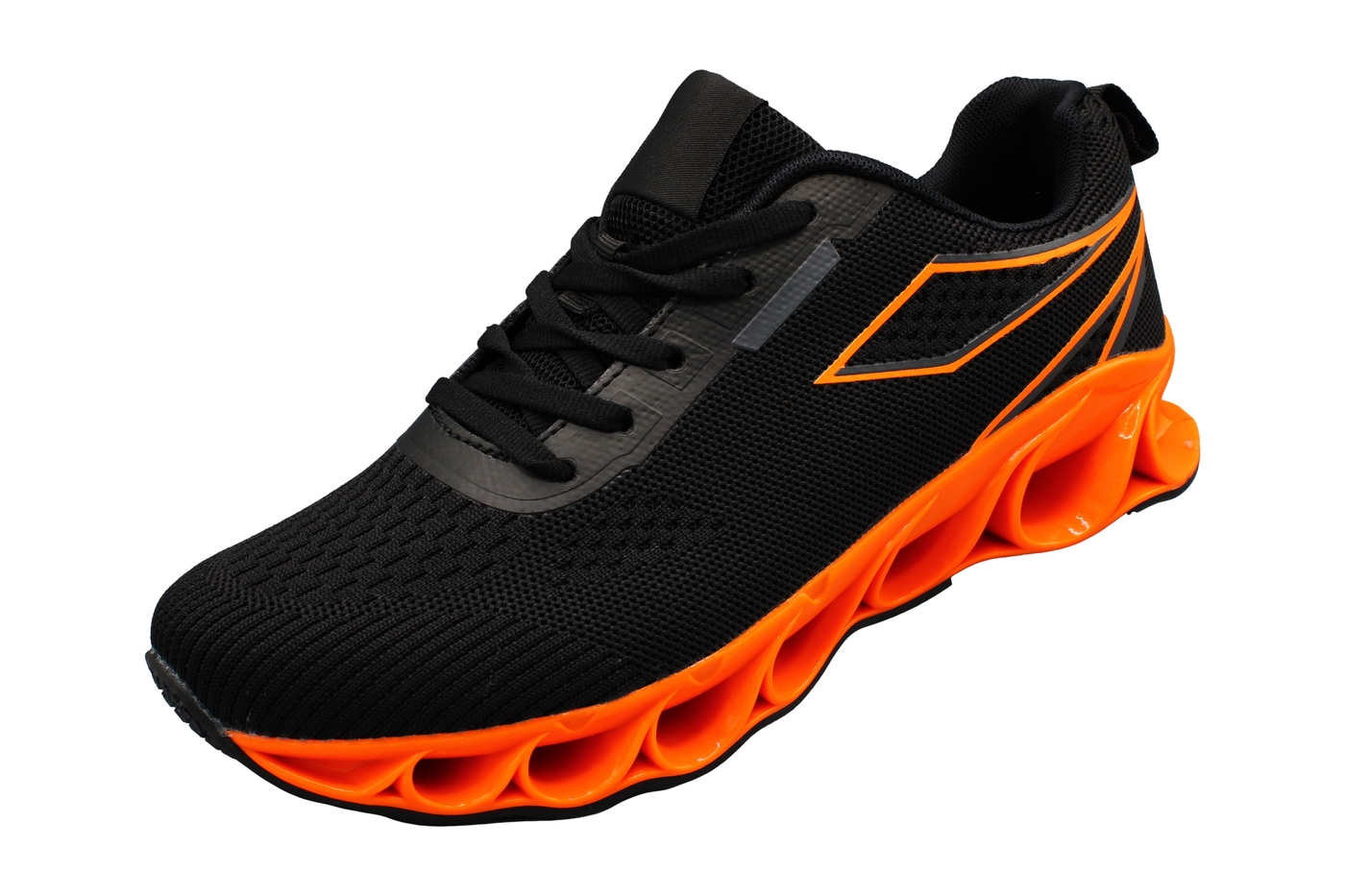 Schwarz/Orange