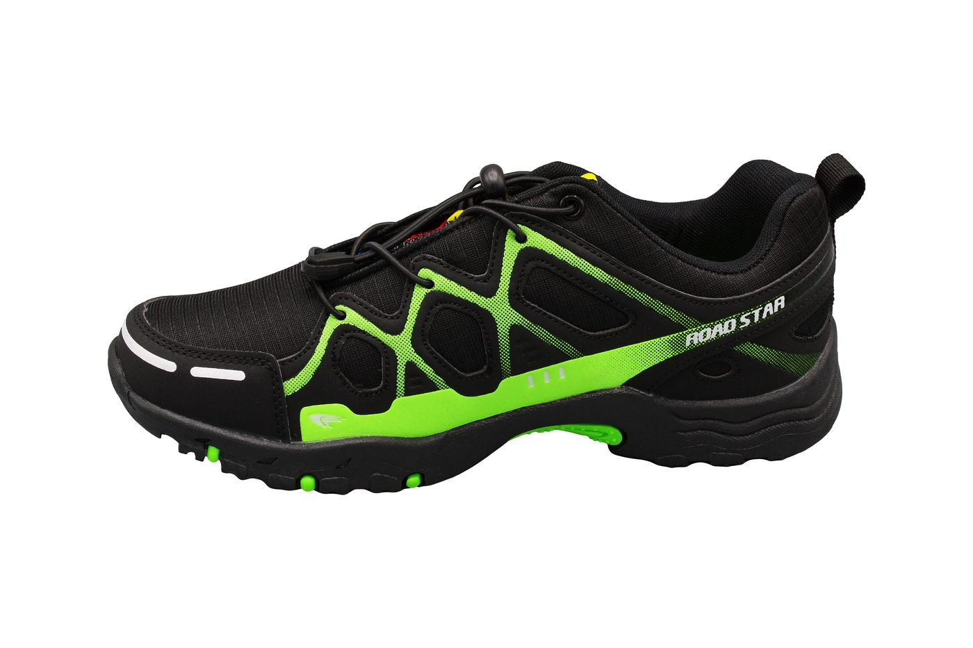 Planets 245 Sneaker für Damen & Herren in Schwarz/Grün – Ansicht 4