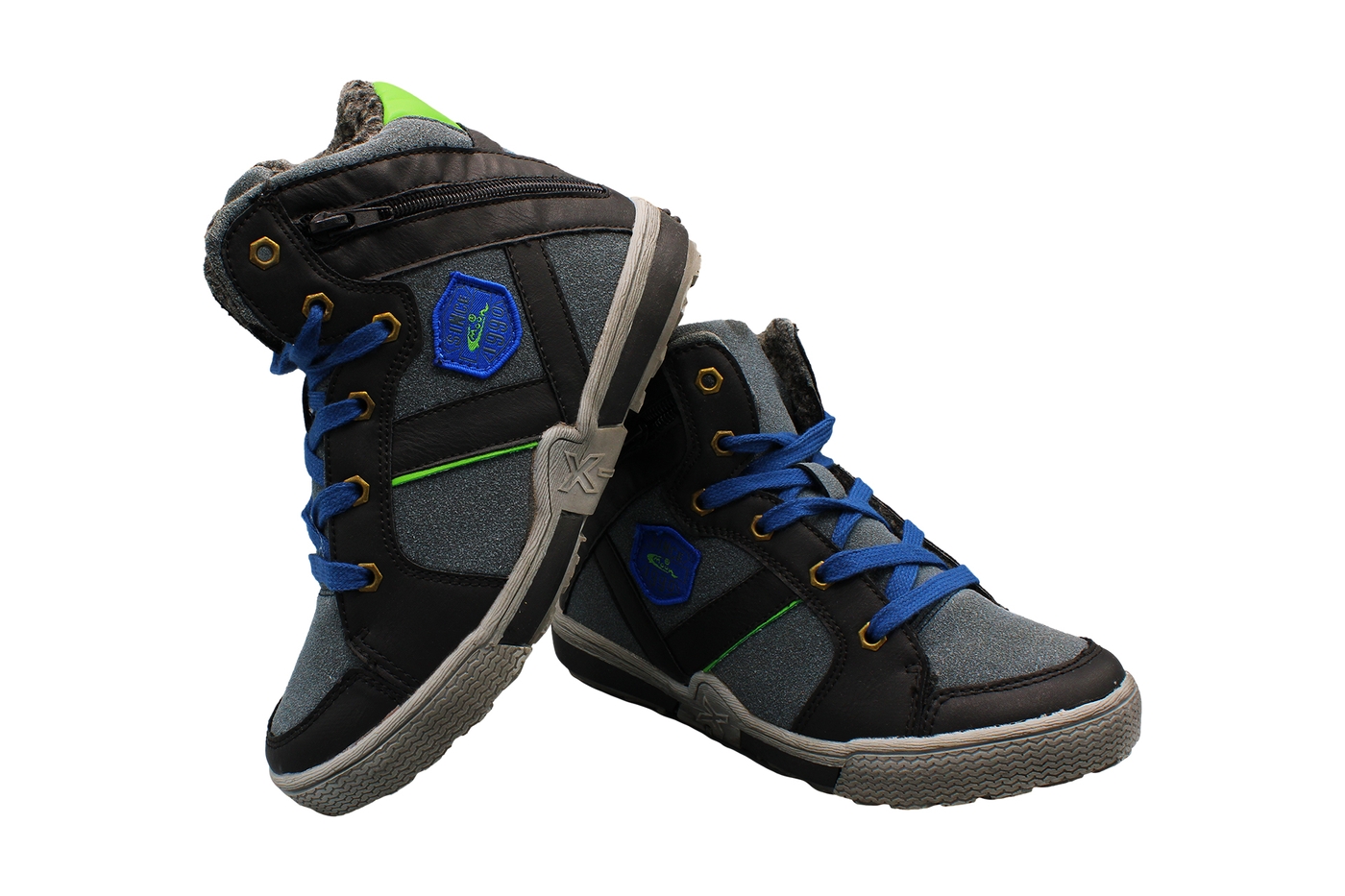 Planets 456 Winterschuh für Kinder in Schwarz/Blau – Ansicht 6