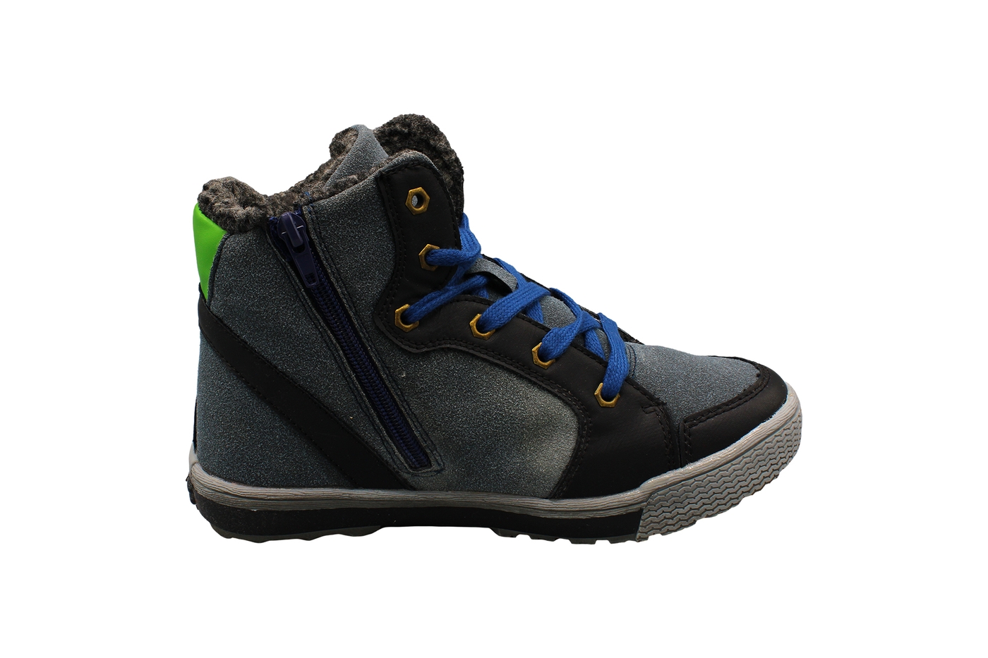 Planets 456 Winterschuh für Kinder in Schwarz/Blau – Ansicht 4