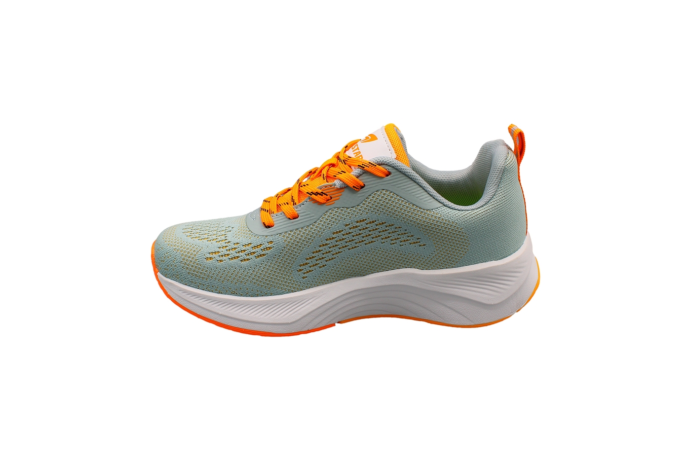 Planets 201 Sneaker für Damen & Herren in Grau/Orange – Ansicht 4